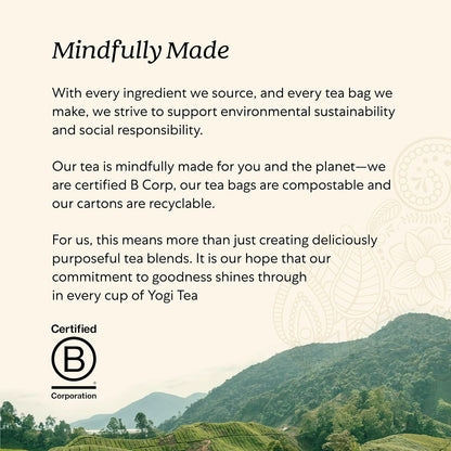 Bright Peach Positive Energy Tea, 16 Tea Bags (4 Pack)
