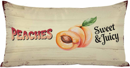 Pink Peaches Satin Pillowcases with Zipper Cal King Size Cooling Silk Pillow Cases for Hair and Skin Smooth Soft Vintage Farmhouse Botanical Fruit Leaves Throw Pillow Covers for Women Men 20x40 Inch