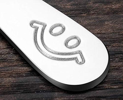 WOIWO 3 Pieces/Set of Stainless Steel Portable Tableware Outdoor Travel Smiley Face Fork Spoon Chopsticks Set (pink)