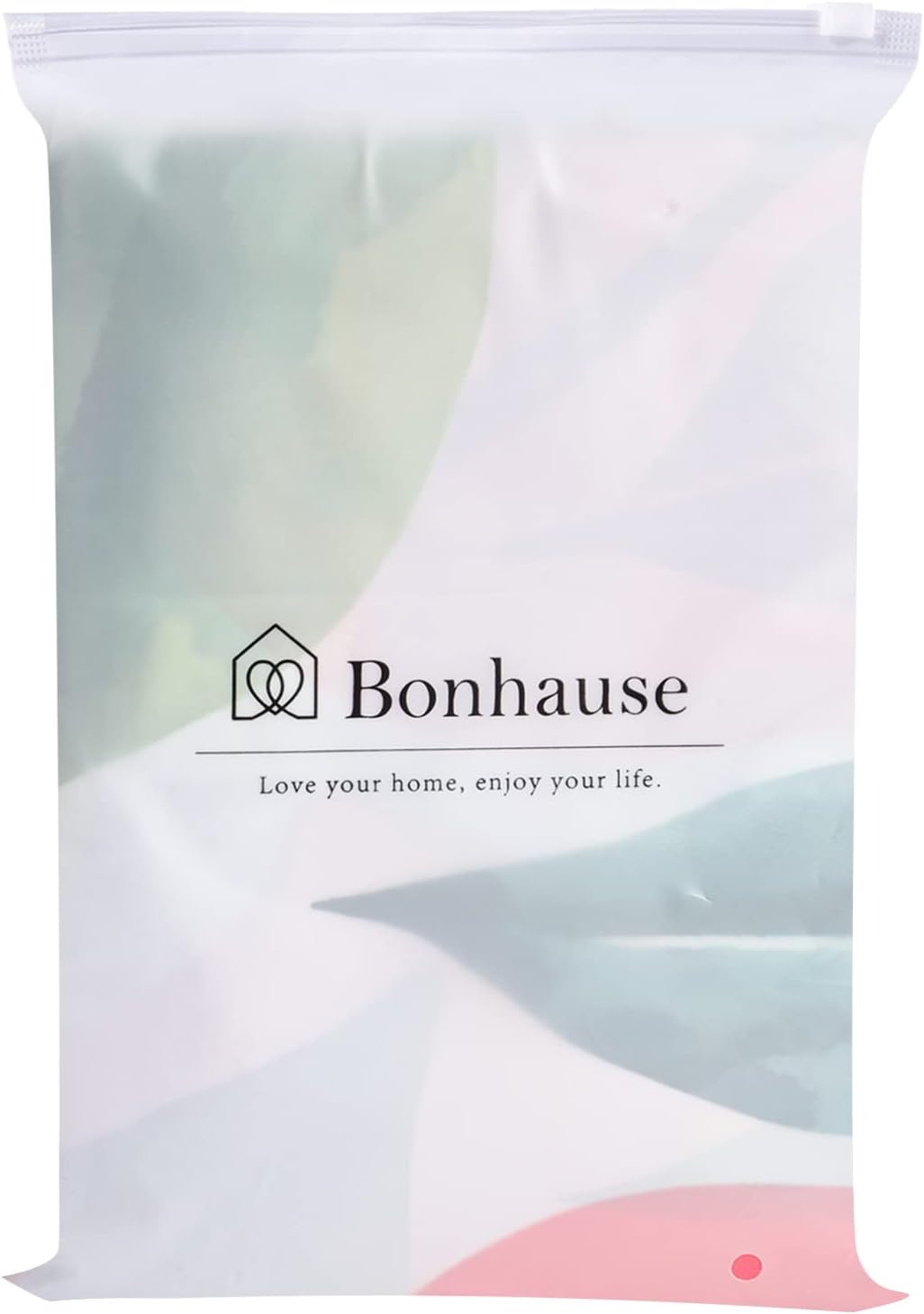 Bonhause Peach Shower Curtain, Allover Fruits Pink Peachy Bathroom Curtain 72x72 Inch Polyester Fabric Waterproof Bath Curtain with 12 Hooks