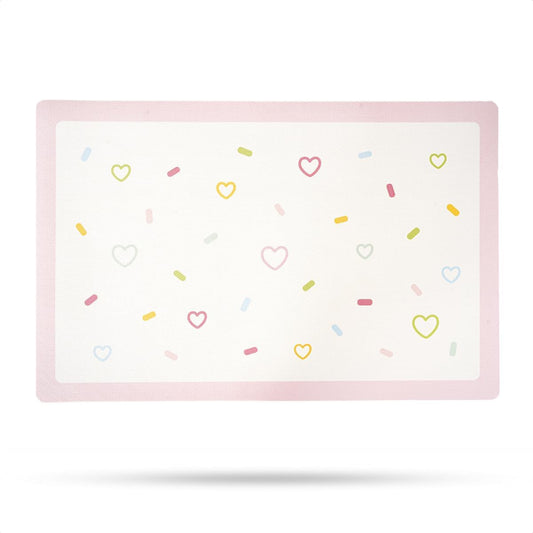 Floral Non Slip Bath Mat, Rubber Backing Ultra Thin Spring Bathroom Rugs Quick Dry Super Absorbent Bath Rug Shower Mat for Bathroom Floor Bathtub Shower Sink, Easy Care Pink 17"x 25"