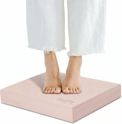 High-Density Balance Pad - Durable TPE Foam Balance Pad Physical Therapy, Foam Exercise Pad with Non-Slip Surface, Lightweight for Home & Gym Workouts, Core Strength & Balance Enhancement