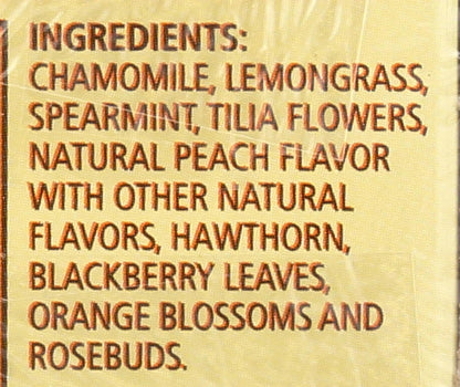Herbal Tea, Sleepytime Peach, 20 ct
