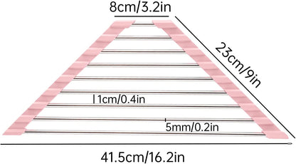 Triangle Foldable Dish Drying Rack, Small Roll-Up Stainless Steel Over Sink Drainer for Kitchen Sink Corner, Rustproof Multipurpose Organizer(Pink)