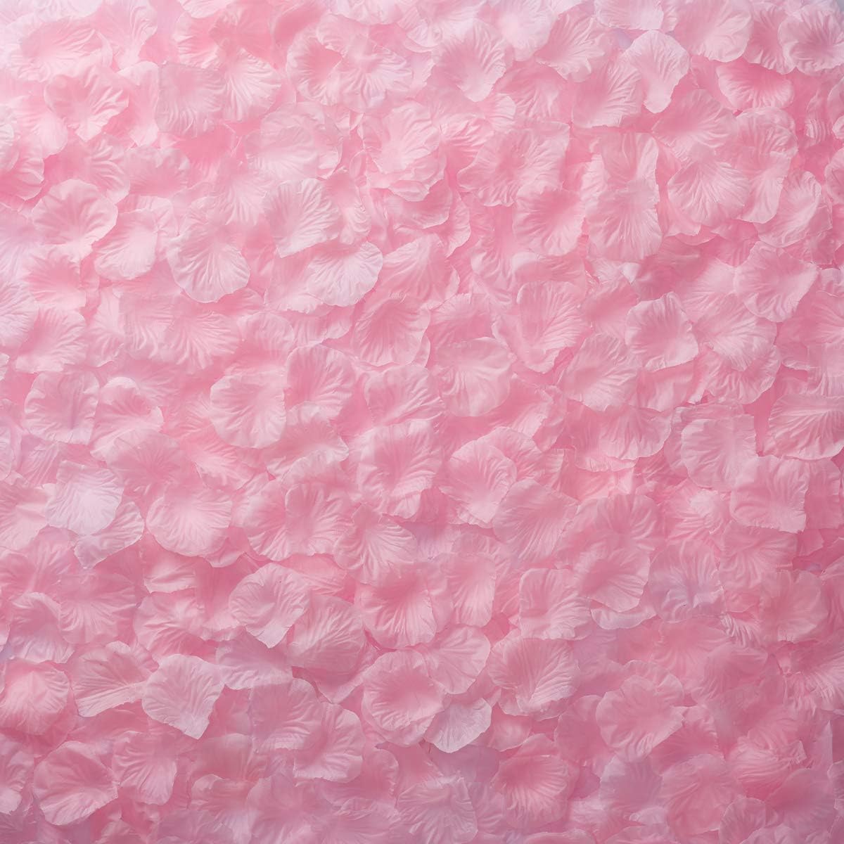 Artificial Fake Rose Petals, Silk Flowers Petals, 3000 PCS, Pink