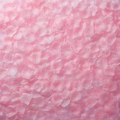 Artificial Fake Rose Petals, Silk Flowers Petals, 3000 PCS, Pink