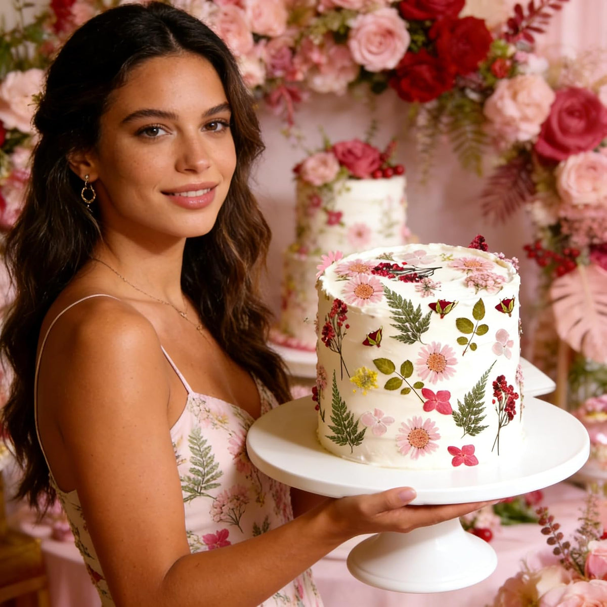 Flower Cake Decorations Wildflower Cake Toppers Wedding Party Decorations