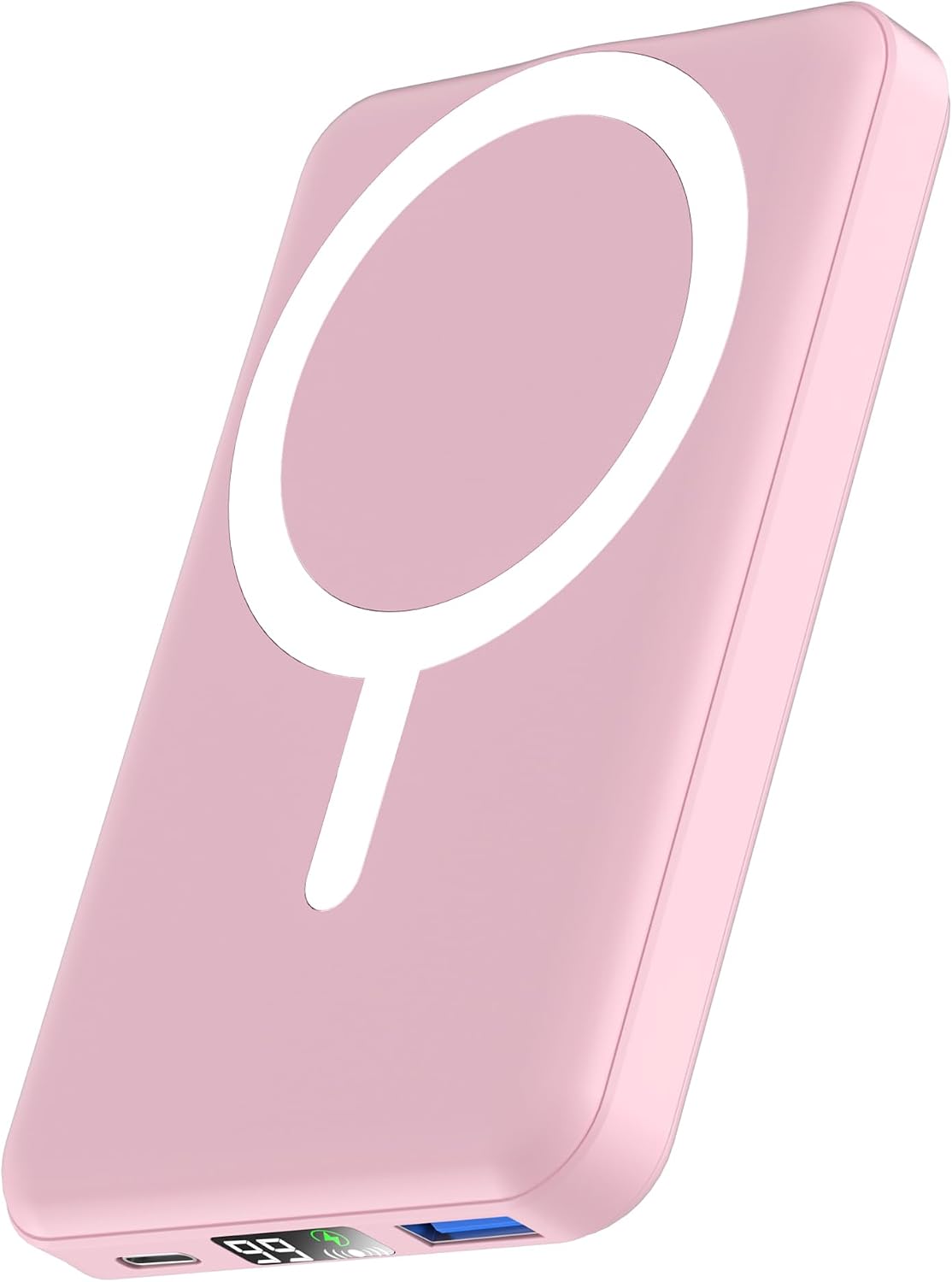 podoru for Magsafe Power Bank, 10000mAh Slim Magnetic Portable Charger