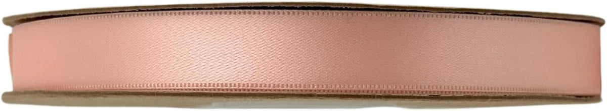 Peach Satin Fabric Decorative Ribbon - 5/8" x 100 Yards, Fall