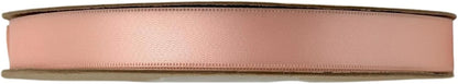 Peach Satin Fabric Decorative Ribbon - 5/8" x 100 Yards, Fall