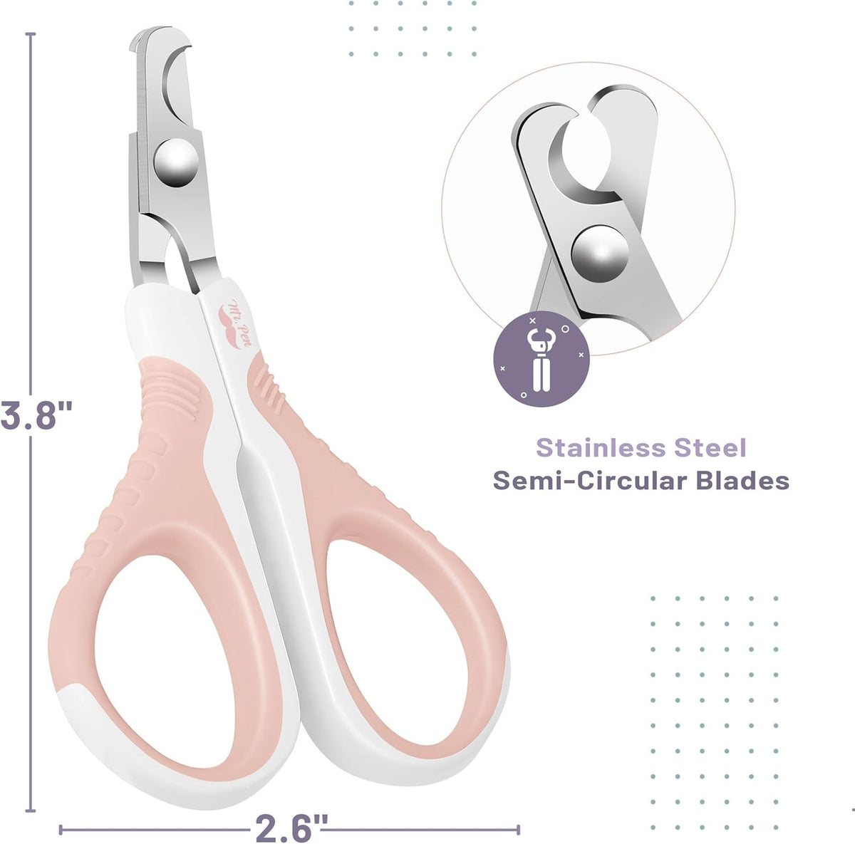 Cat Nail Clipper, Stainless Steel