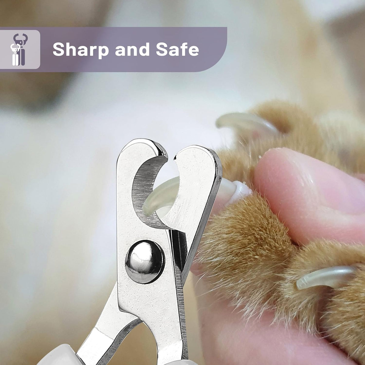 Cat Nail Clipper, Stainless Steel