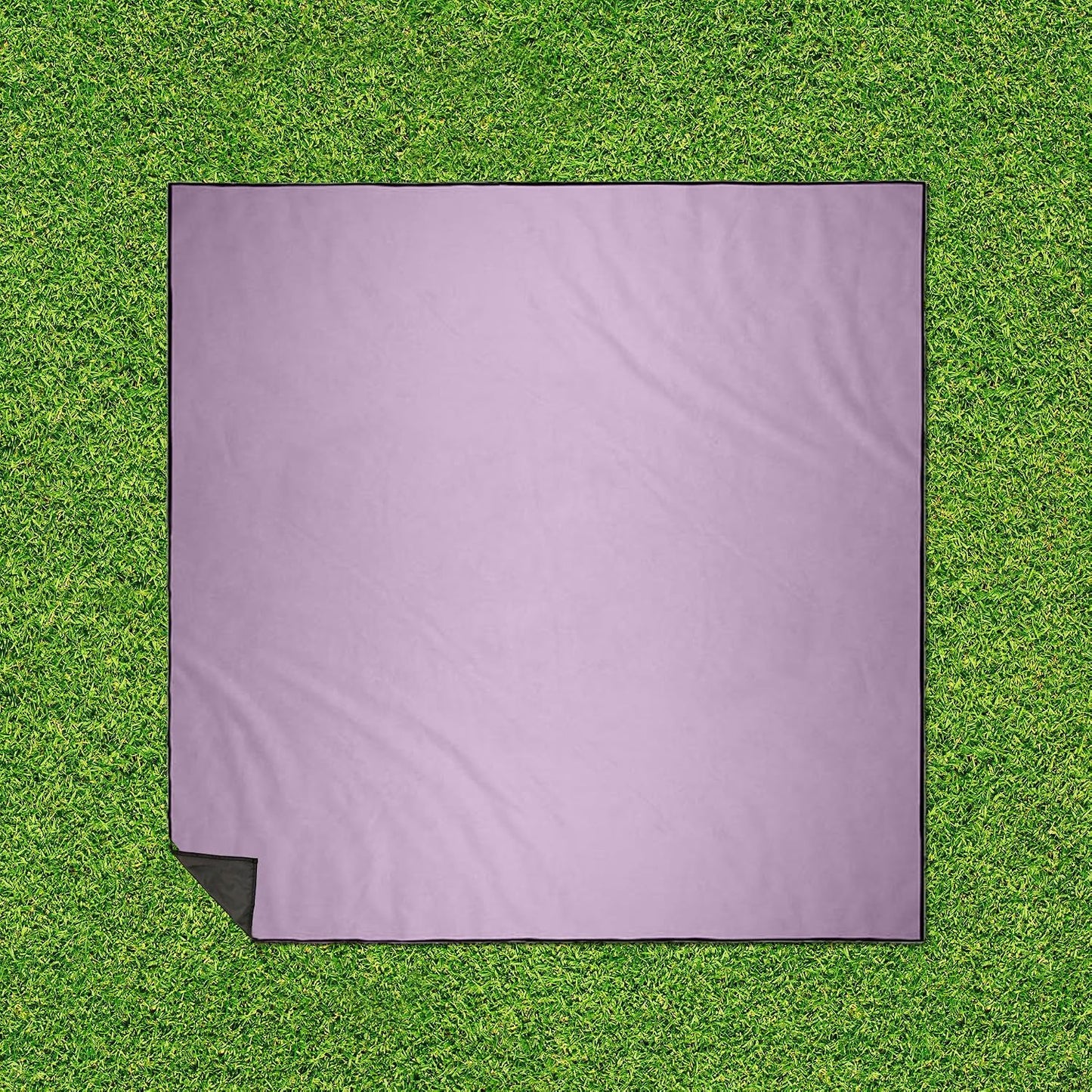 Light Pink - Pastel Shabby Chic Girly Girl Pale Baby Pink - Feminine Plain Simple Solid Color Picnic Blanket