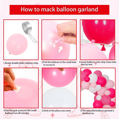 Drunk in Love Bachelorette Party Decorations Pink Drunk in Love Backdrop Balloon Garland Arch Kit Cocktail Party Decor for Women Bachelorette Bridal Shower Party Wedding Engagement Hen Party Supplies