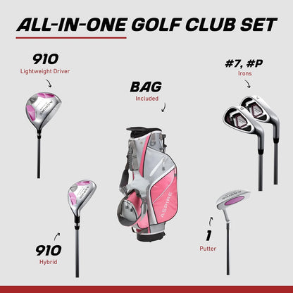 Junior Plus - Kids Complete Golf Club Set