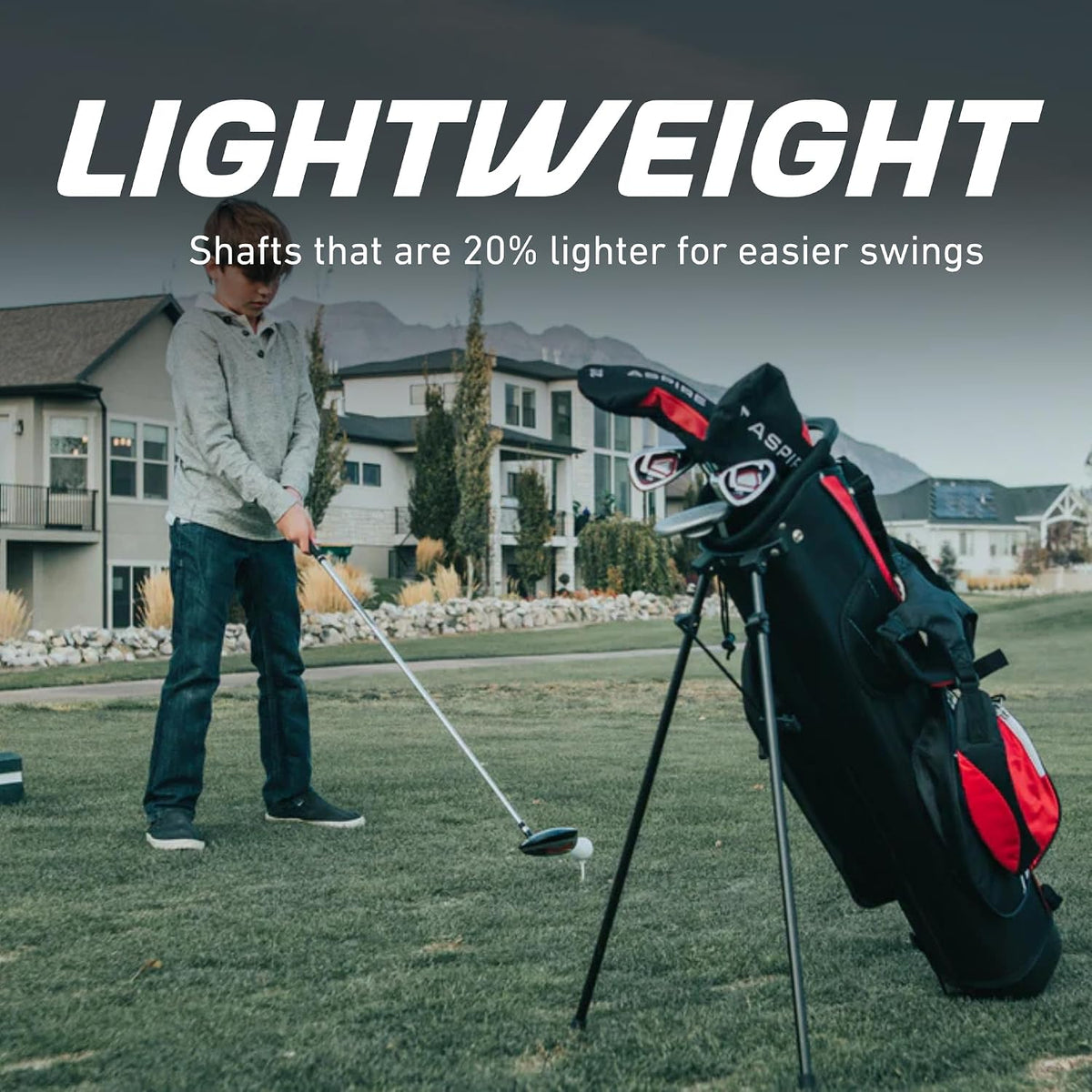 Junior Plus - Kids Complete Golf Club Set