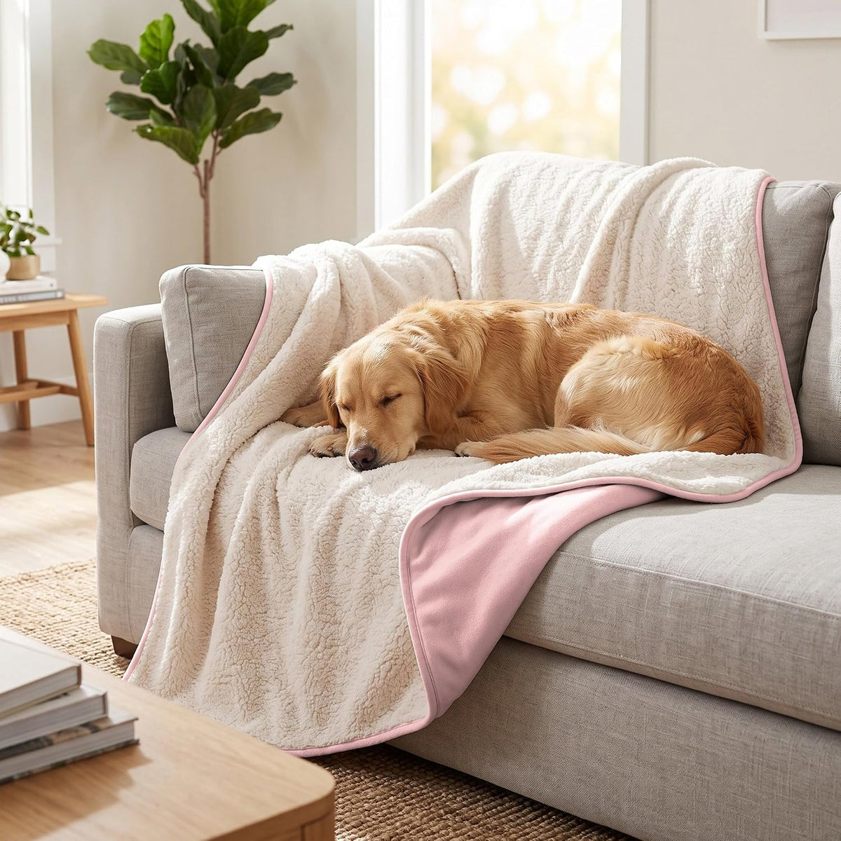 Waterproof Blanket for Dogs - Pet Throw as Furniture Protector