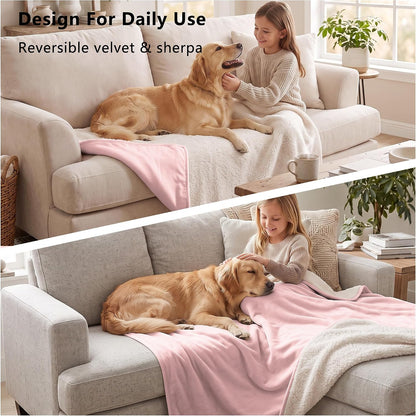 Waterproof Blanket for Dogs - Pet Throw as Furniture Protector