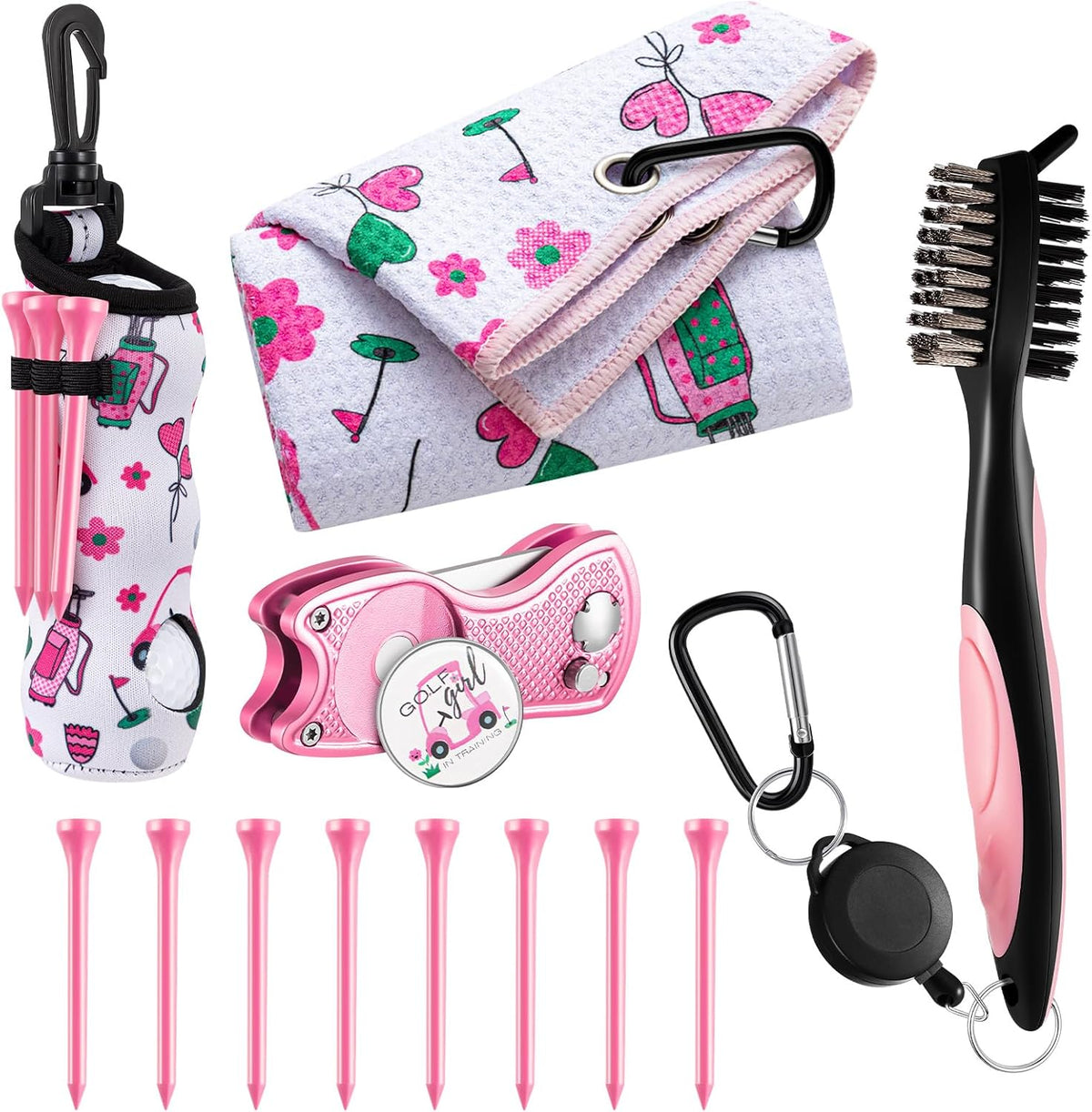 12 Pcs Golf Accessories Kit Golf Stuff Gifts for Women Man