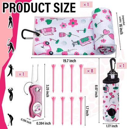 12 Pcs Golf Accessories Kit Golf Stuff Gifts for Women Man