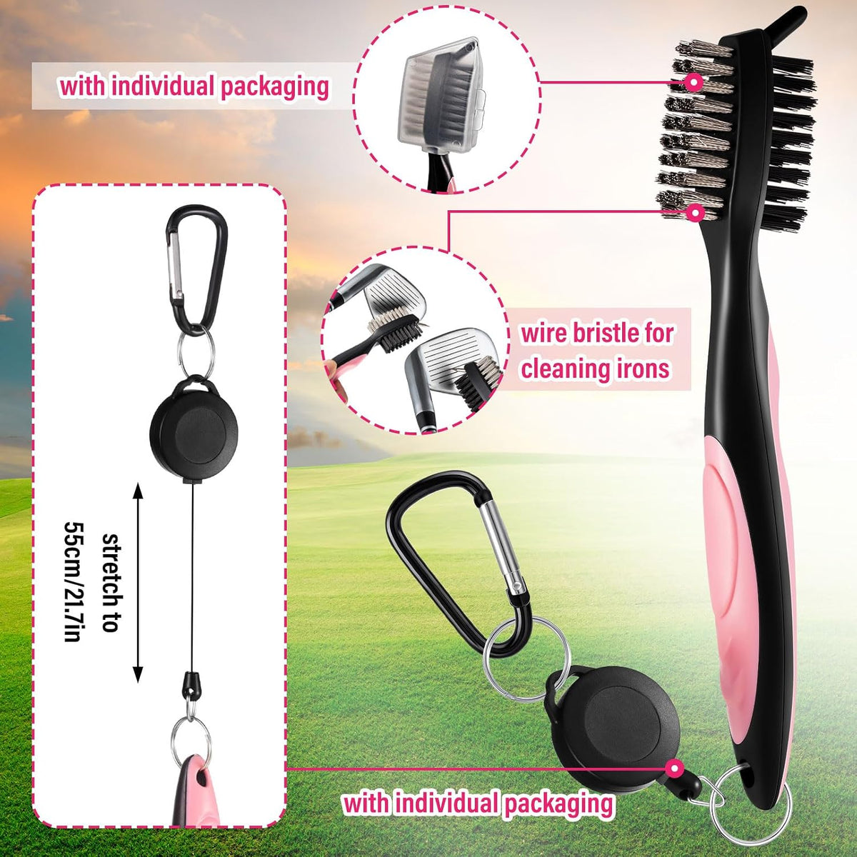 12 Pcs Golf Accessories Kit Golf Stuff Gifts for Women Man
