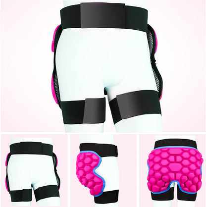 Kids' Skateboarding Hip Pads - Protective Butt Pads for Child Roller Skating, Scooter, Inline Skating - Youth Protective Gear with Comfortable Padding, Ages 3-7