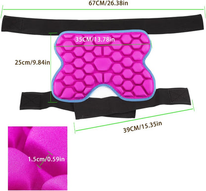 Kids' Skateboarding Hip Pads - Protective Butt Pads for Child Roller Skating, Scooter, Inline Skating - Youth Protective Gear with Comfortable Padding, Ages 3-7