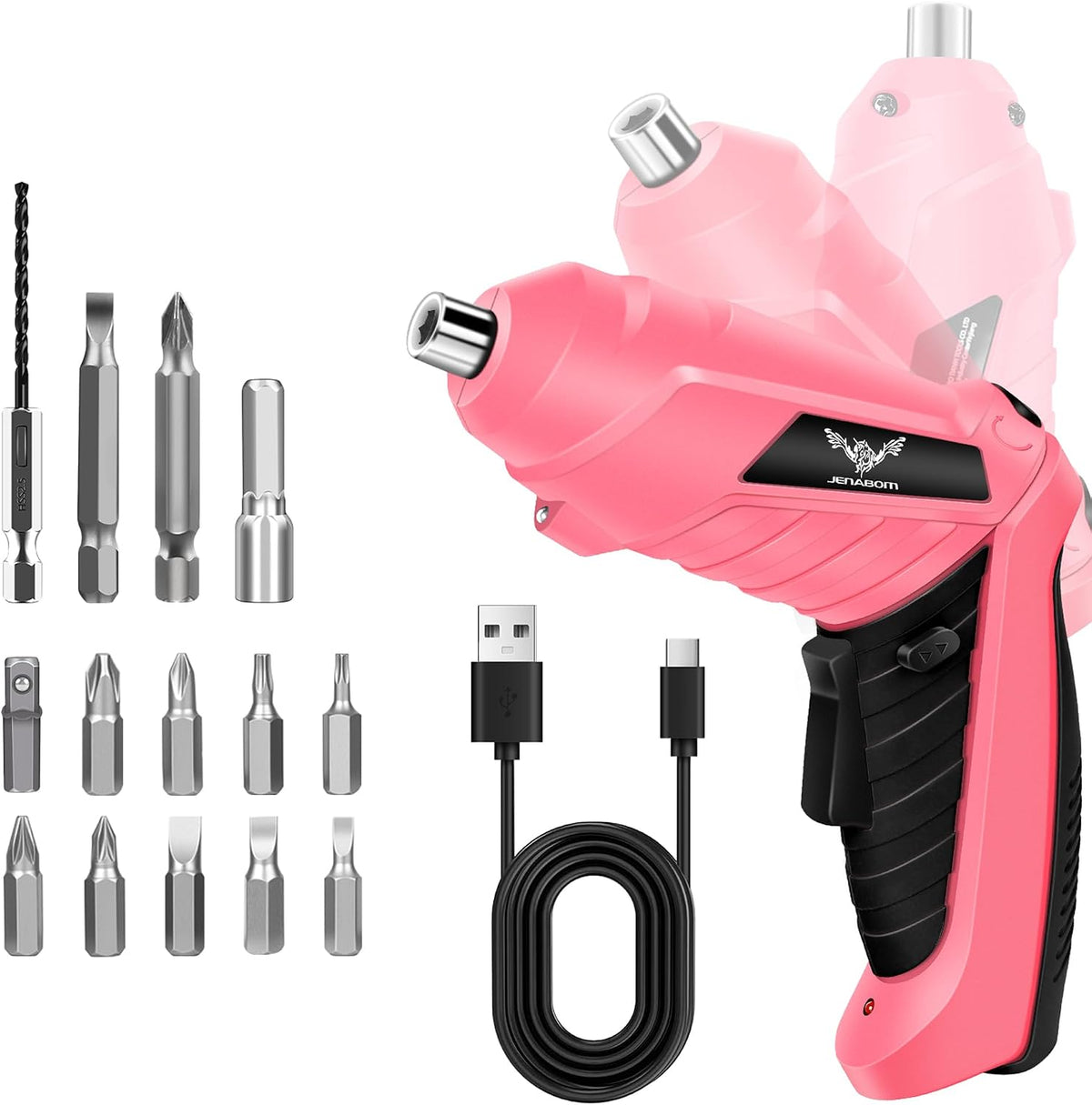 Cordless Electric Screwdriver Set 3.6V Small Power Drill