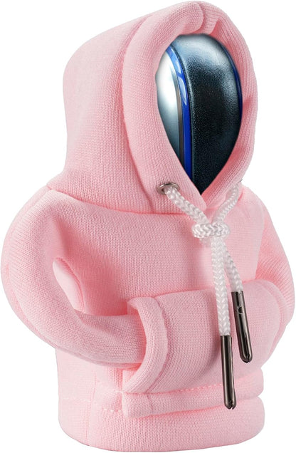 SLLAK Gear Shift Hoodie, Universal Car Shift Knob Cover, Mini Hoodie for Car Shifter, Automotive Interior Cute Gadgets, Car Accessories and Decorations for Women