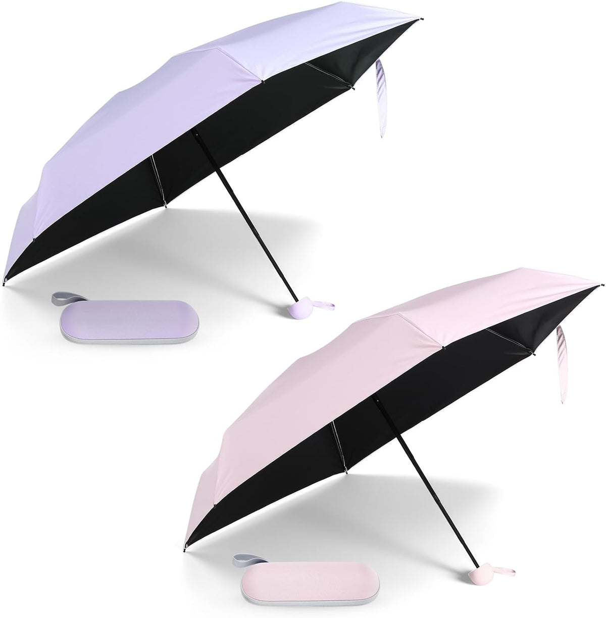 2 Pcs Mini Umbrella for Purse, Mini Umbrella