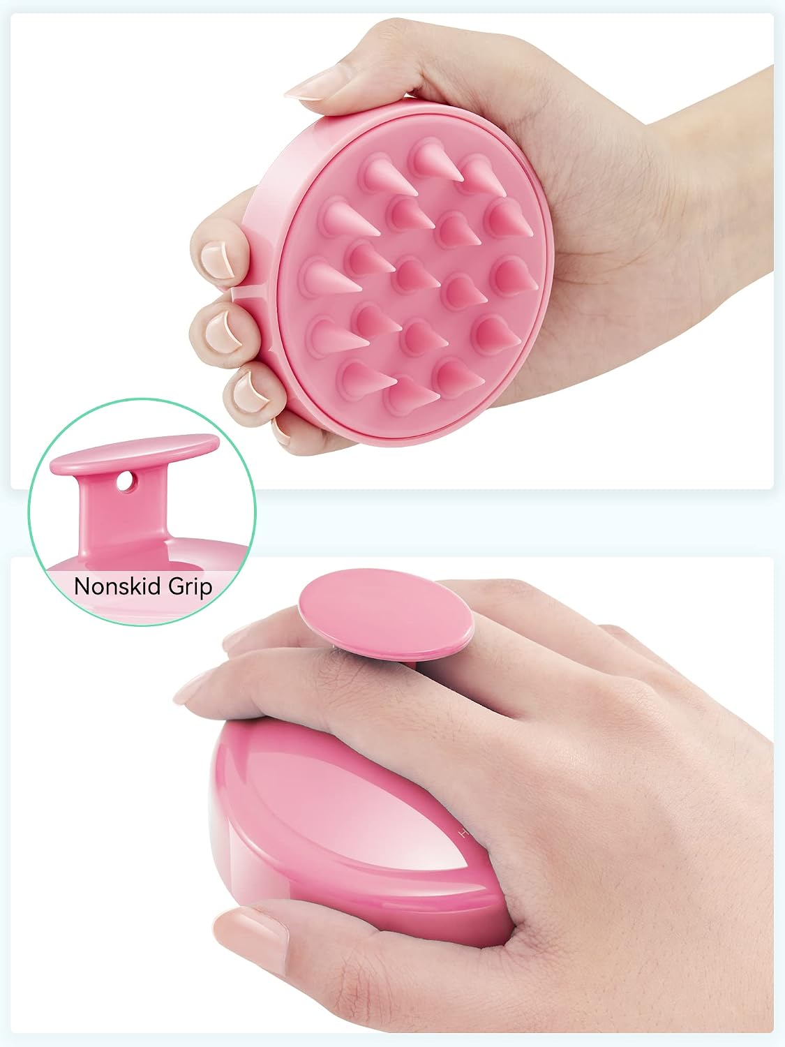 Scalp Massager Hair Growth Scrubber for Dandruff Removal Hair Care