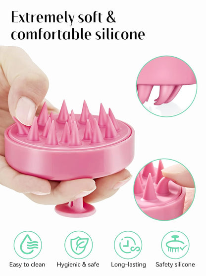 Scalp Massager Hair Growth Scrubber for Dandruff Removal Hair Care