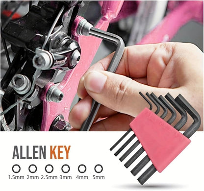 13pcs pink household manual toolbox, including pliers, tape measure hammers, and other tools, can be used Compatible with home repairs.(Art knife style)