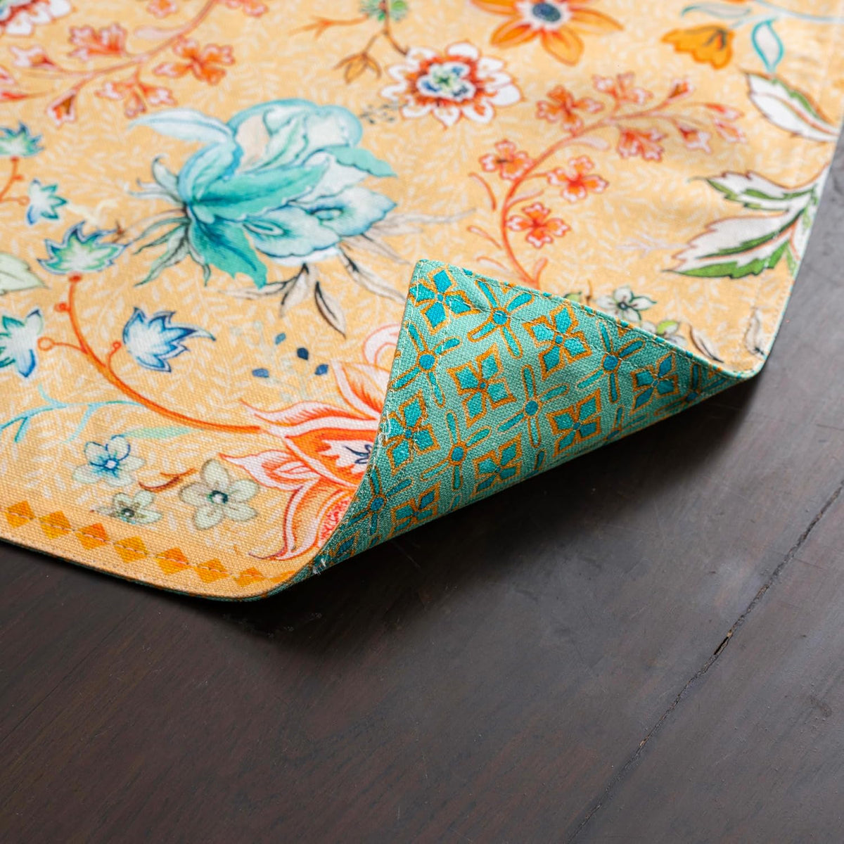 Placemats Set of 4 Reusable 100% Cotton (13"x19")