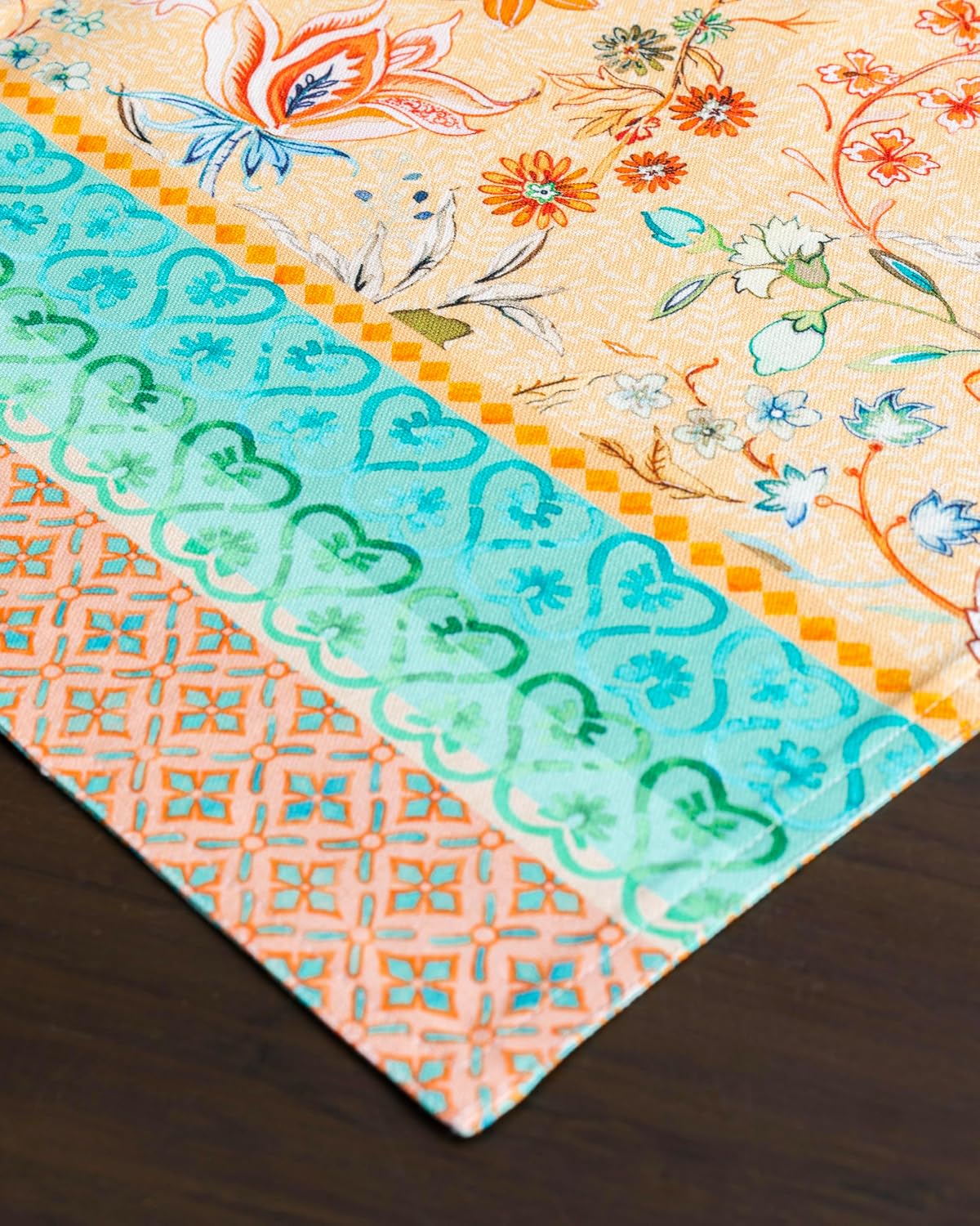 Placemats Set of 4 Reusable 100% Cotton (13"x19")