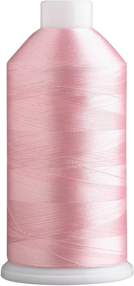 SuperB Embroidery Thread 40wt, 5000 m Cone, Light Pink 302