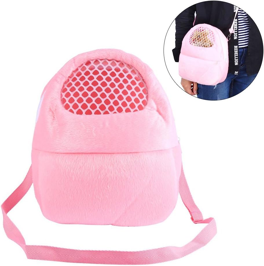 Tbest Pet Carrier Bag Hamster Rat Cat Rabbit Pet Sling Carrier Backpack Hedgehog Chinchilla Ferret Sleeping Outdoor Traveling Bag Handbags Backpack