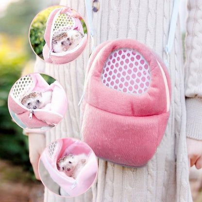 Tbest Pet Carrier Bag Hamster Rat Cat Rabbit Pet Sling Carrier Backpack Hedgehog Chinchilla Ferret Sleeping Outdoor Traveling Bag Handbags Backpack