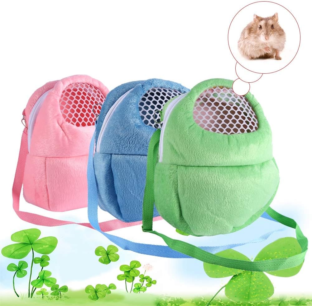 Tbest Pet Carrier Bag Hamster Rat Cat Rabbit Pet Sling Carrier Backpack Hedgehog Chinchilla Ferret Sleeping Outdoor Traveling Bag Handbags Backpack