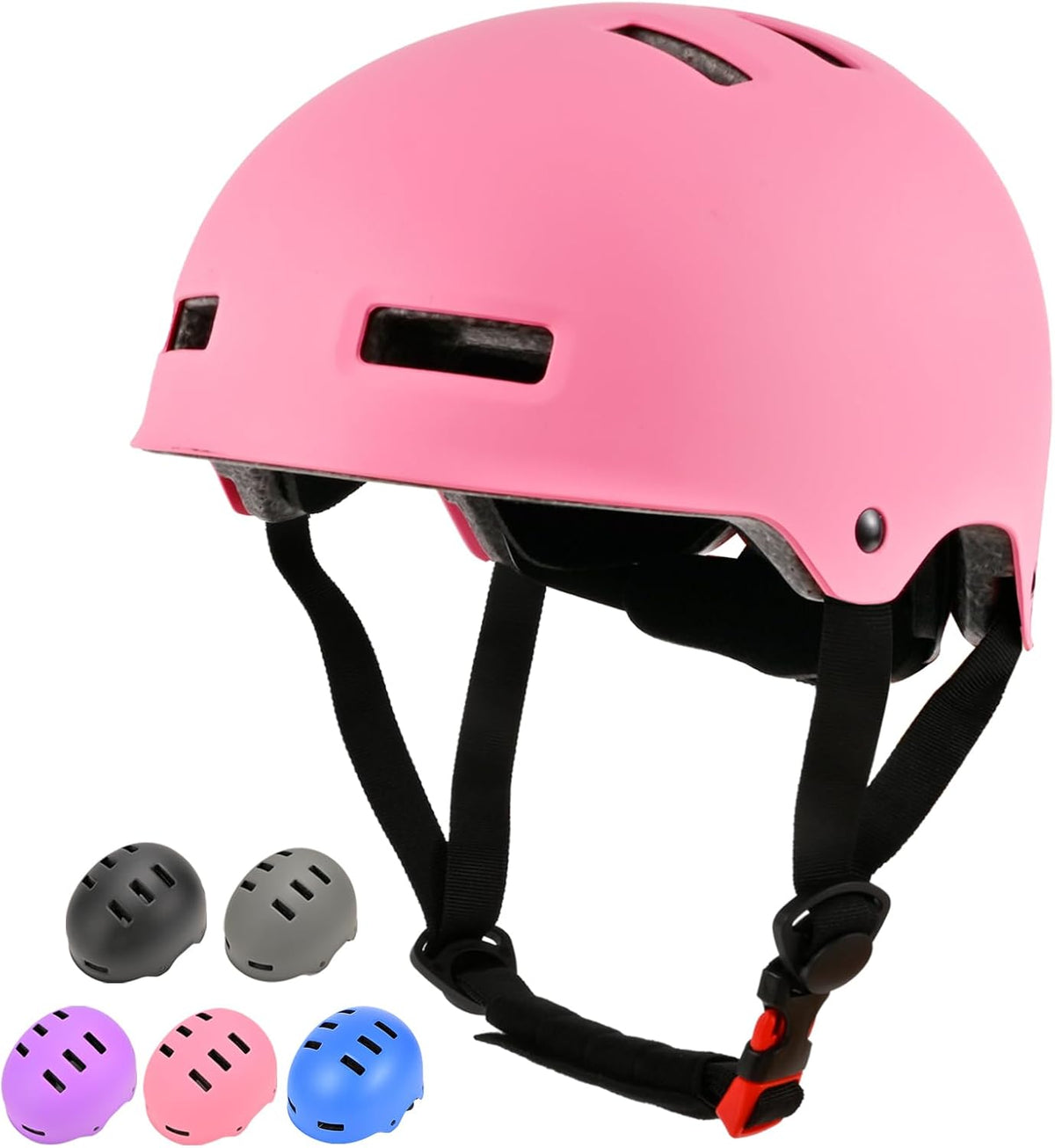 Adjustable Kids Bike Helmet for Boys Girls Youth, Kids Protective Helmets for Multi-Sports Skateboard Scooter Bicycle Cycling Skating