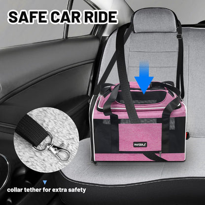 Top-Expandable Cat Carrier 18x11x11, United Delta American Airline Approved