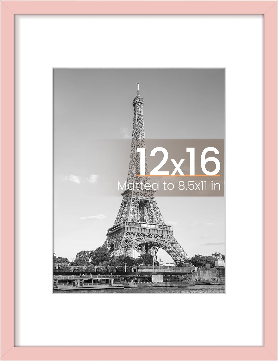 12x16 Picture Frame, Wall Decor Poster Frames, Pink 1 Pack