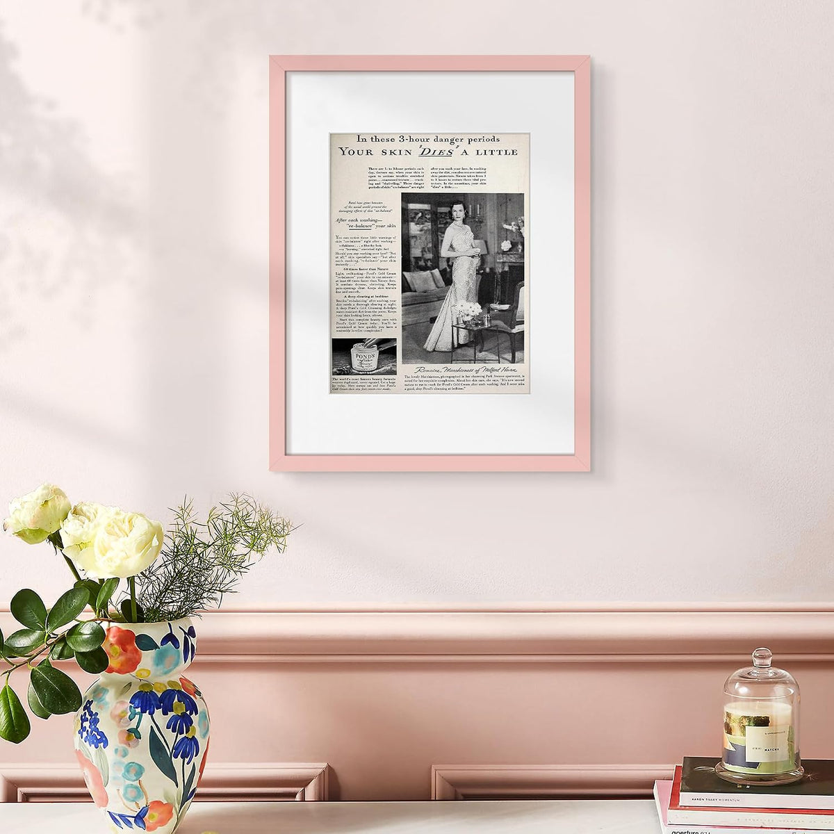12x16 Picture Frame, Wall Decor Poster Frames, Pink 1 Pack