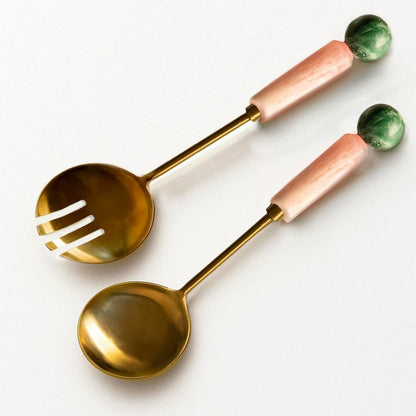 Resin Metal Salad Servers, Salad Hands, Fruit - (12 X 3")