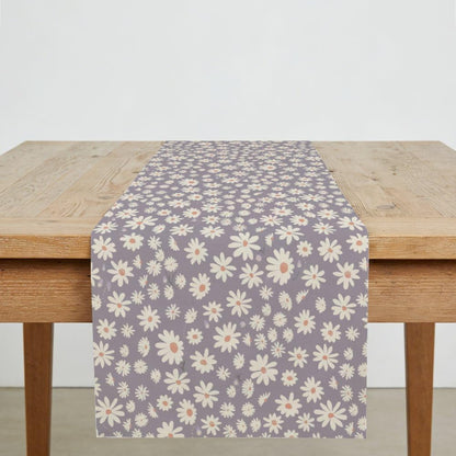 Linen Runner Table 72X13 Inch, Peach Center Coffee Burlap Table Runner Boho, Primitive Seasonal Boho Tablecloth for Cute Dining Decor for Dining Room