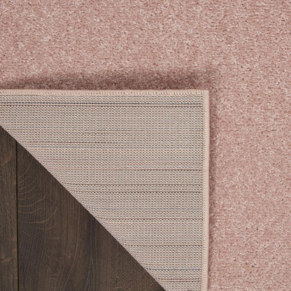 Nourison Essentials Pink 5' x 7' Area Rug - Easy Clean, Non Shedding, Bed Room, Living Room, Dining Room, Kitchen (5' x 7')