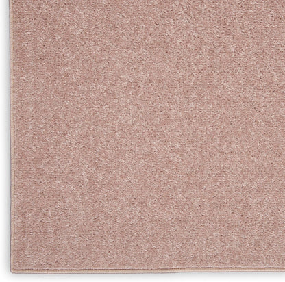 Nourison Essentials Pink 5' x 7' Area Rug - Easy Clean, Non Shedding, Bed Room, Living Room, Dining Room, Kitchen (5' x 7')
