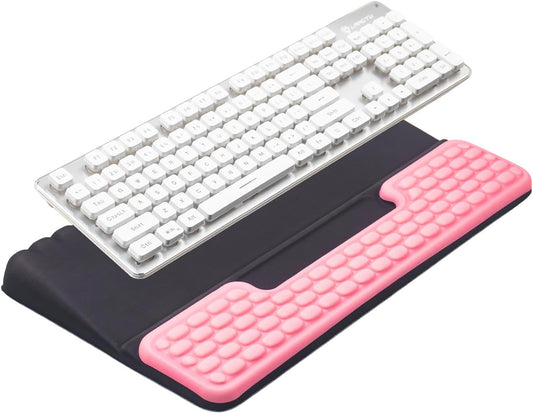 Keyboard Stand with Wrist Rest,Ergonomic Wrist Pad Memory Foam