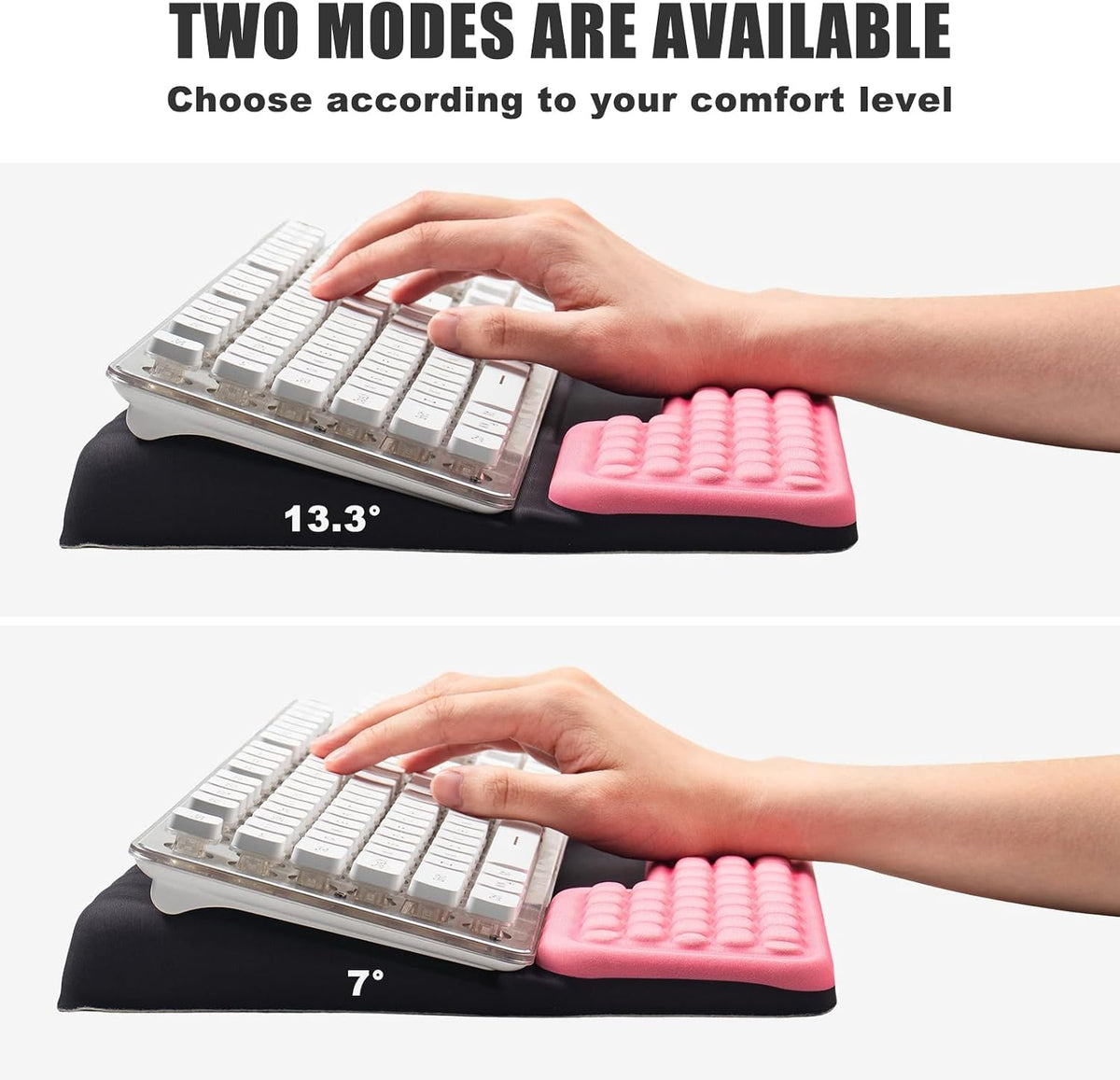 Keyboard Stand with Wrist Rest,Ergonomic Wrist Pad Memory Foam