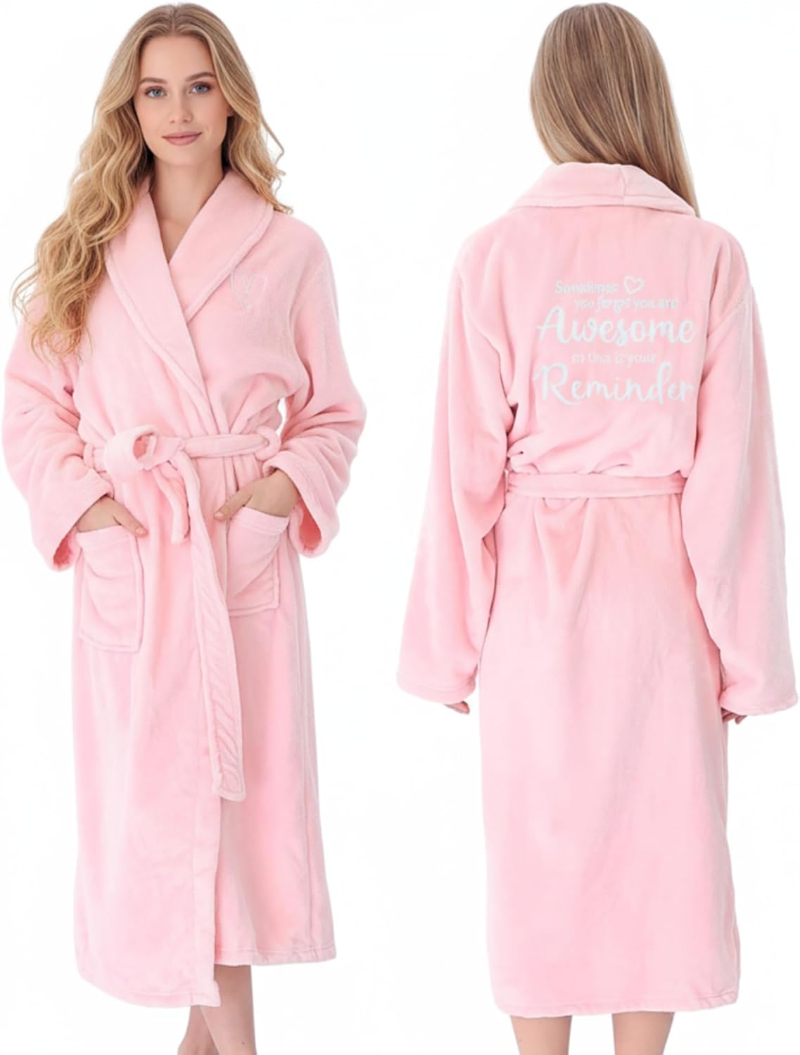 Plush Flannel Robe